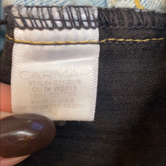 NWT LF Carmar Distressed Mid-Rise Jeans Size 24 - Picture 8 of 8